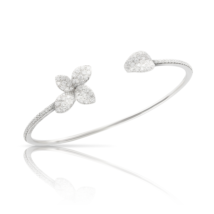 Petit Garden Bracelet in 18k White Gold & Diamonds | Pasquale Bruni