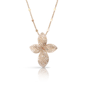 Giardini Segreti Necklace in 18k Rose Gold & Diamonds | Pasquale Bruni