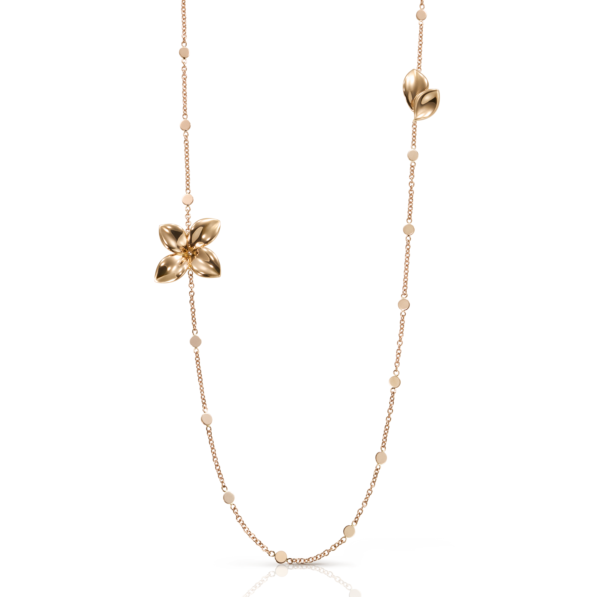 Giardini Segreti Opera Necklace in 18k White Gold | Pasquale Bruni