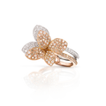 Petit Garden Libellule Ring with Diamonds | Pasquale Bruni