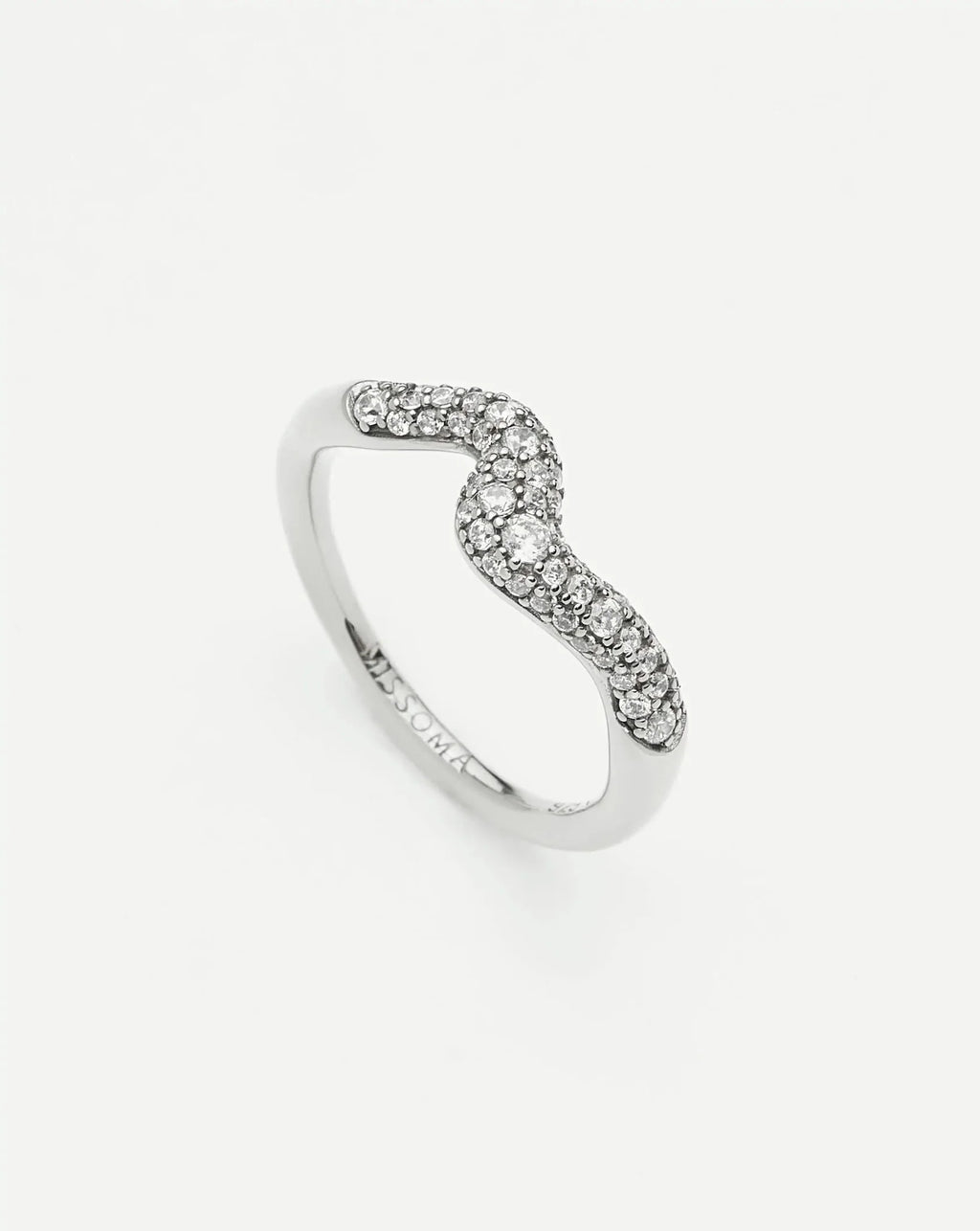 Molten Snow Stacking Ring | Missoma UK
