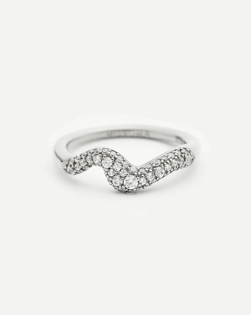 Molten Snow Stacking Ring | Missoma UK