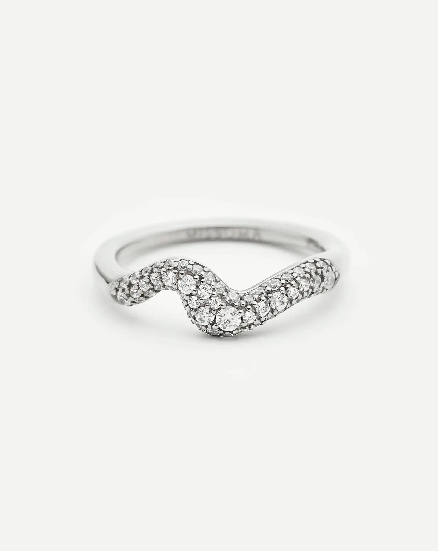 Molten Snow Stacking Ring | Missoma UK