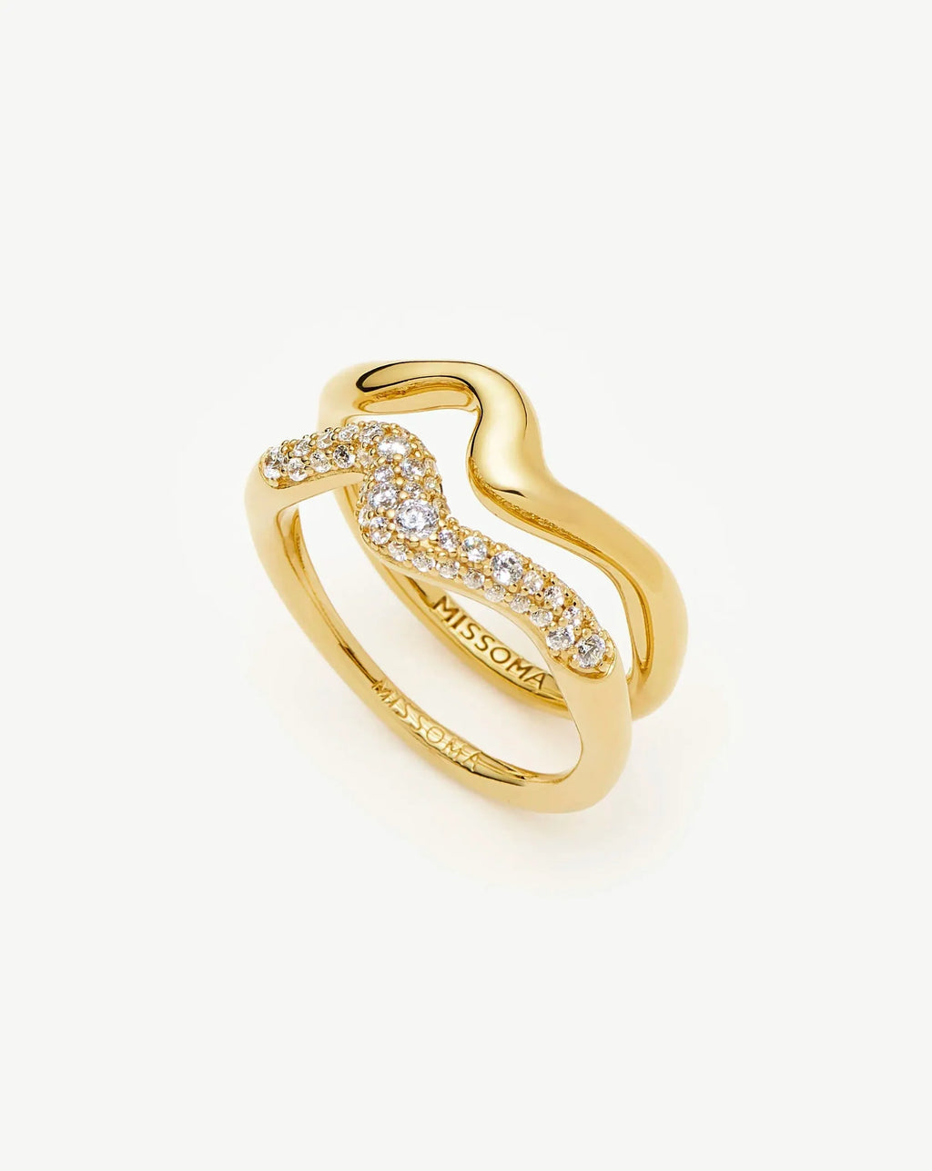 Molten Stacking Ring Set | Missoma UK