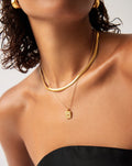 November Birthstone Pendant Necklace | 18ct Gold Vermeil/Citrine